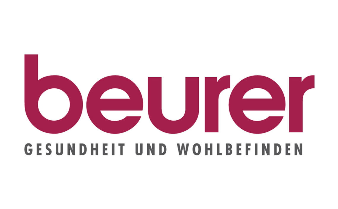 Das Logo von Beurer das auf Vortr�ge von Dr. med. Michael Feld